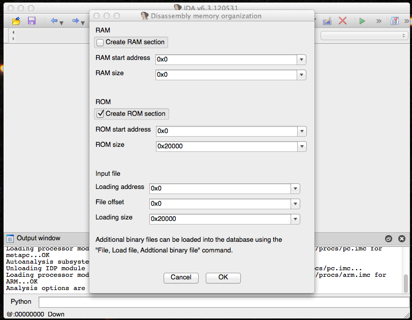 IDA Memory Organization